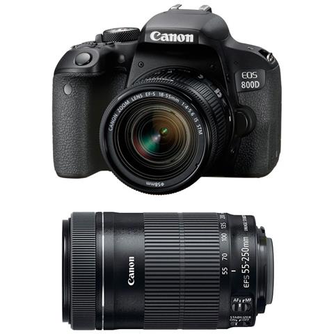 Eos 800D + 18-55 + 55-250 Stm Stm - Foto 1
