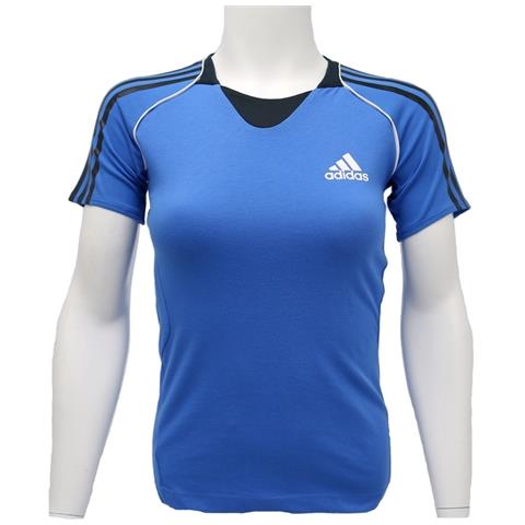 maglia adidas donna blu
