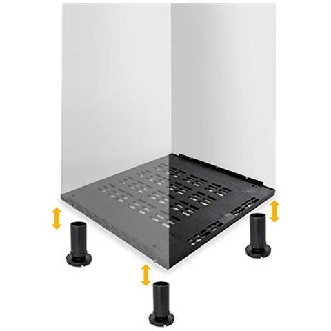 8933717 Base Per Frigorifero Integrato En Modulo Di Cucina Ed Espessore, Nero - Foto 2