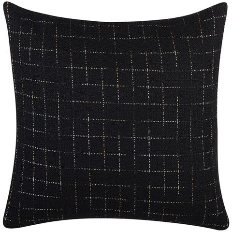 Set Di 2 Cuscini Decorativi Design Geometrico 45 X 45 Cm Nero Bellflower - Foto 7