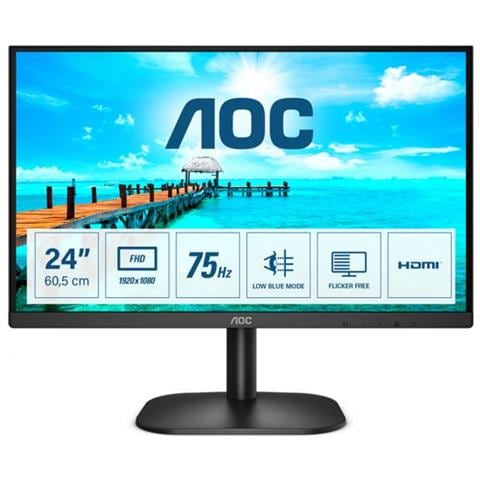 Monitor 23.8" LCD VA 24B2XHM2 1920 x1080 Full HD Tempo di Risposta 4 ms - Foto 1