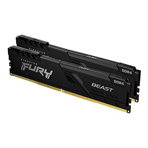 Memoria Dimm Fury Beast 8 GB (2x4 GB) DDR4 3200 MHz CL16 - Foto 1