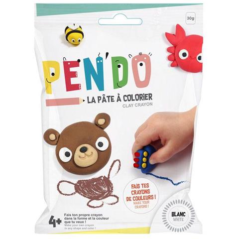 Pasta Per La Realizzazione Di Matite Colorate Pen'do - Bianco 30 G - Foto 1