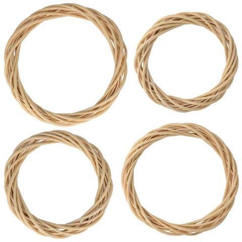 4 Corone Di Vimini Da Ø 15 A 30 Cm - Foto 1