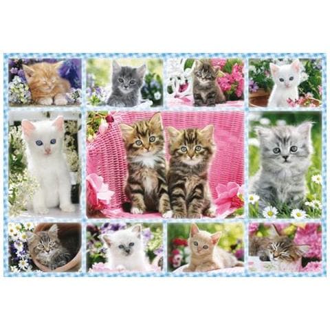 Puzzle Gattini Junior Cartone Rosa 100 Pezzi - Foto 2