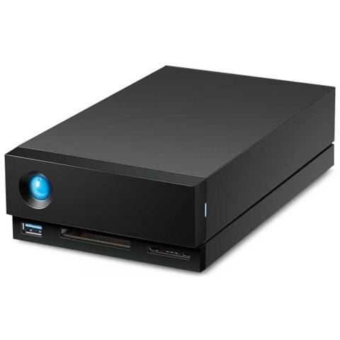 Hard Disk Esterno 1big Dock 16 TB 3.5" Thunderbolt, USB-A 240 MB /s 7200 Rpm Colore Nero - Foto 2