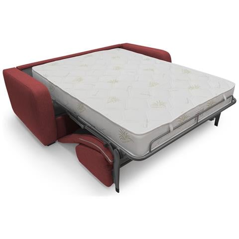 Duna Divano Letto Matrimoniale Impermeabile T03 Rosso - Foto 2