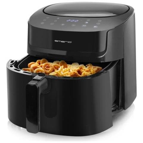 Af-129622.1 Friggitrice Singolo 7,2 L Indipendente 1800 W Friggitrice Ad Aria Calda Nero - Foto 1