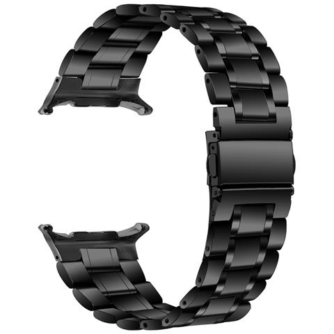 Cinturino Per Orologio In Acciaio Inossidabile Per Samsung Galaxy Watch 7 Ultra 47mm Black - Foto 1