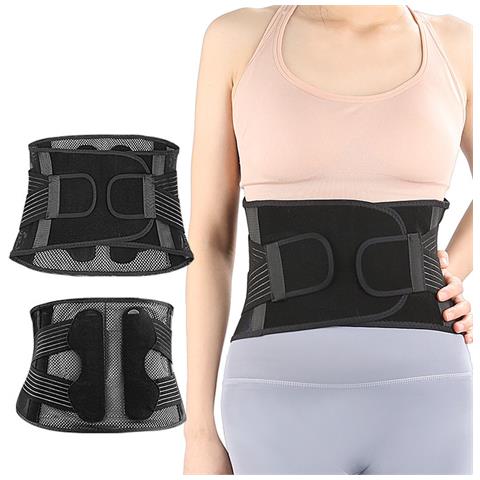 061 Cintura Di Supporto Per La Schiena Traspirante Con Piastra In Acciaio  Xl - Foto 6