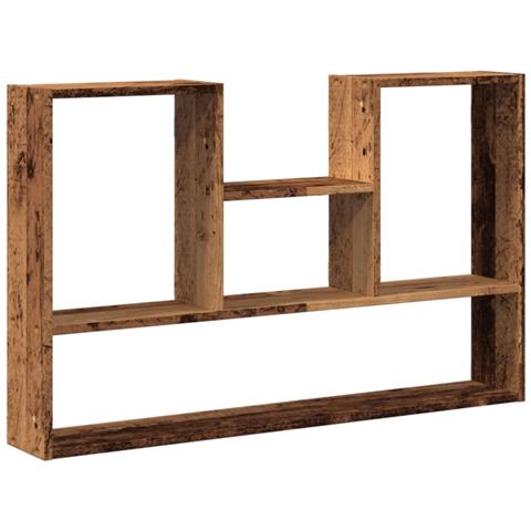 Scaffale A Parete Legno Vecchio 99x15x60 Cm In Truciolato - Foto 2