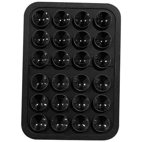 Supporto A Ventosa In Silicone Per Telefono Black - Foto 1