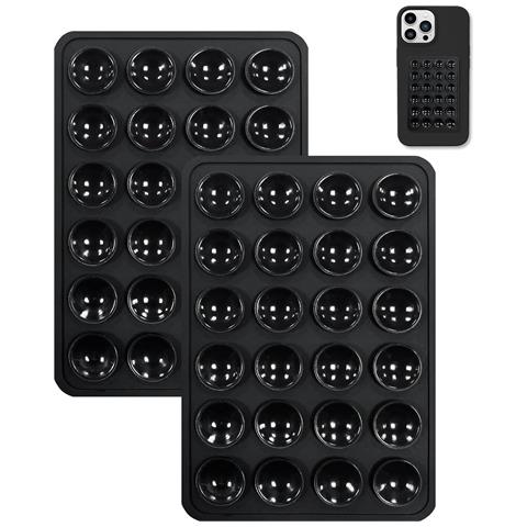 Supporto A Ventosa In Silicone Per Telefono Black - Foto 2
