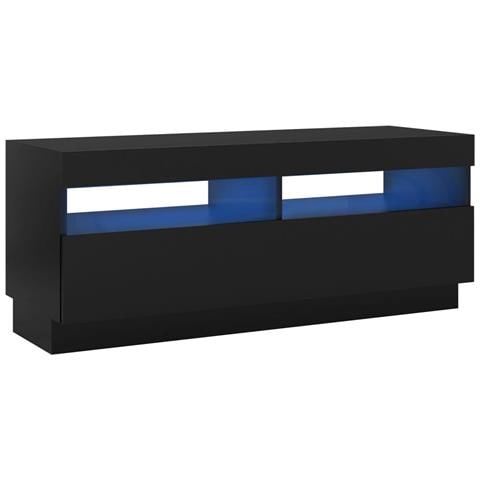Mobile Porta TV con Luci LED Nero 100x35x40 cm - Foto 1