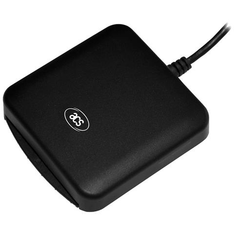 Acr1222l-d1 Lettore Smart Card Usb Nfc Schermo Rfid Con Supporto - Foto 1