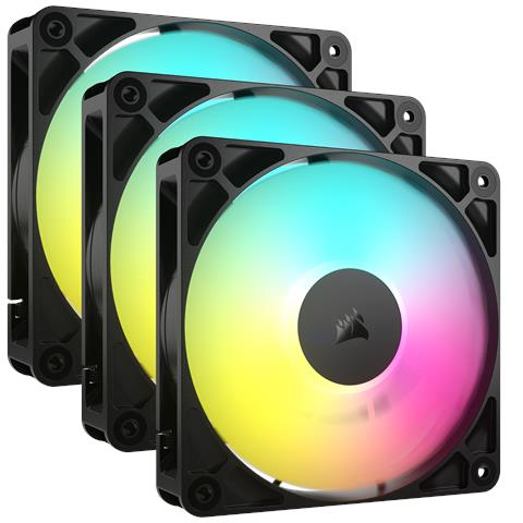 RS120 ARGB Case per computer Ventilatore 12 cm Nero 3 pz - Foto 1