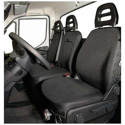 Coprisedili Per Furgoni Tg. Sp33 Tess. Misto Cotone Nero - Foto 1