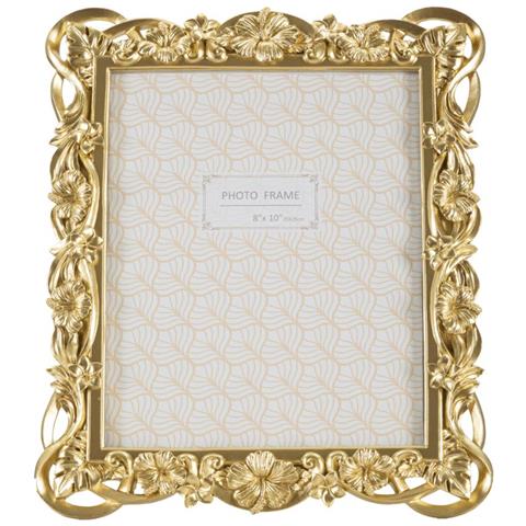 Portafoto Olistic 10 - Oro - Poliresina - 27,8x2,5x33,5 Cm - Foto 2