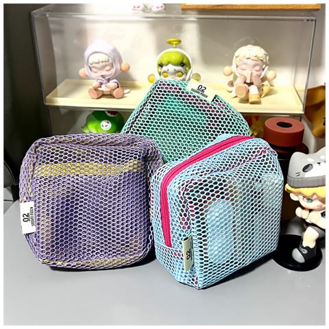 Elegante Borsa Cosmetica Da Appendere In Stile Giapponese Blue - Foto 7