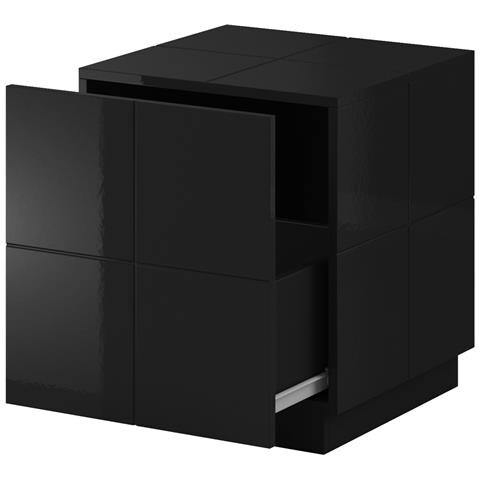 REJA SZF CZ comodino 1 cassetto /cassetti Nero - Foto 2