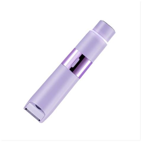 Epilatore Elettrico 2-in-1 A Doppia Testina Per Il Corpo Da Donna Purple - Foto 4