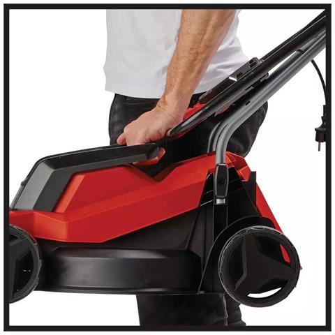 GC-EM 1000/32 Tagliaerba a spinta AC Nero, Rosso - Foto 2