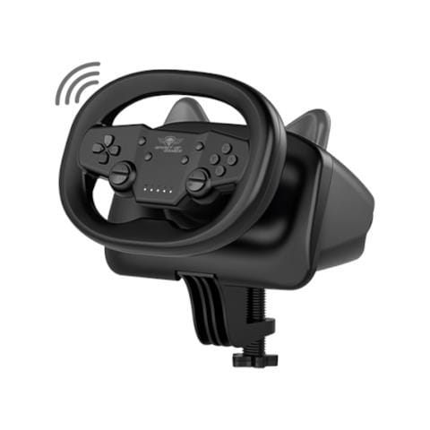 RACE WHEEL PRO AIR Nero Bluetooth /USB Volante Android, Nintendo Switch, PC, PlayStation 4, PlayStation 5, iOS - Foto 1