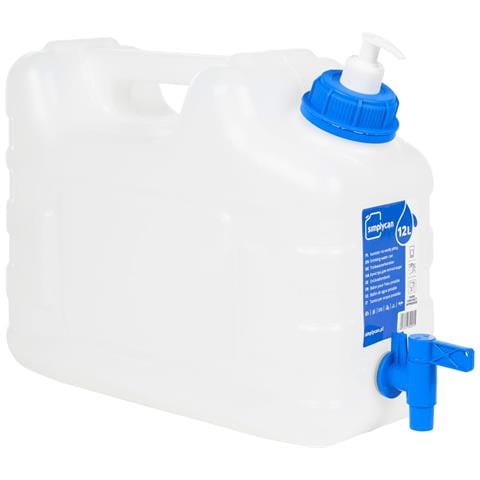 Contenitore Acqua Rubinetto e Dispenser Sapone 10 L in Plastica - Foto 1