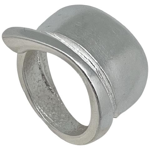 Anello Twister In Argento Placcato, 10µ - Foto 1