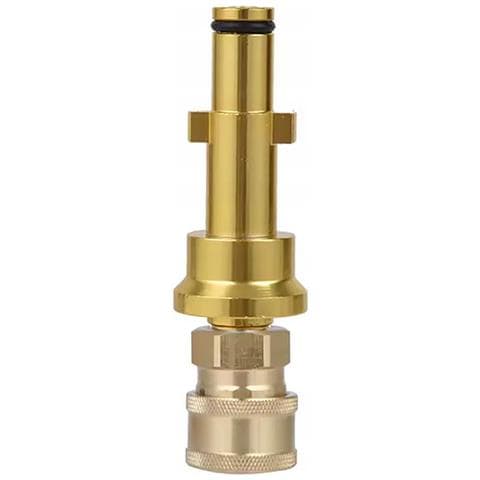 Adattatore In Ottone Per Idropulitrici - Compatibile Con Nilfisk, Gerni, Stihl, Husqvarna | Sgancio Rapido 1/4"" | Accessori Per Schiumogeni E Lance - Foto 2
