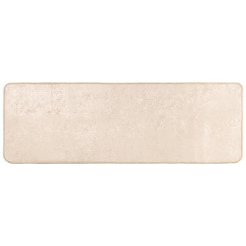 Tappeto Stampa Crema 100 x 50 cm Poliestere e PVC - Foto 1