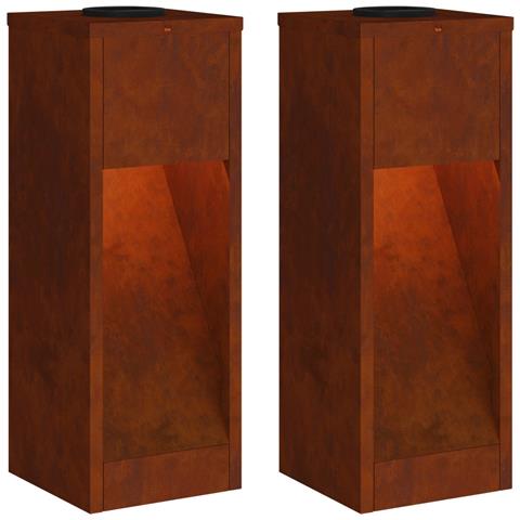 Lucina LED Solare da Percorso 2 pcs Bronzo - Foto 1