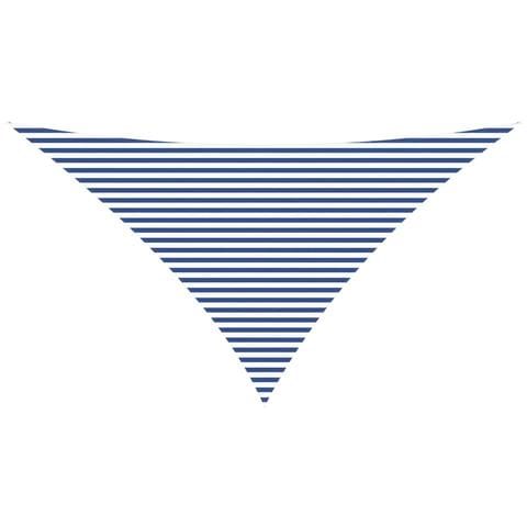 Vela da ombra solare Blu e Bianco 7 x 5 x 5 m - Foto 1