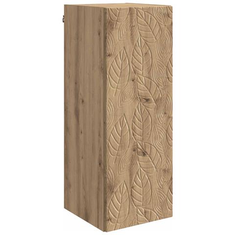 Mobiletto a muro Rovere Artigianale 33 x 34,5 x 90 cm - Foto 1