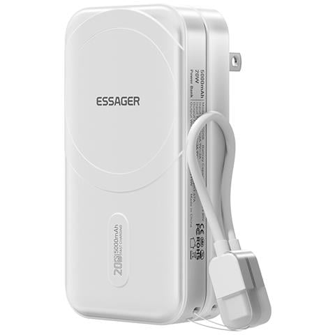 Power Bank - Bianco, 5000 mAh - Foto 1