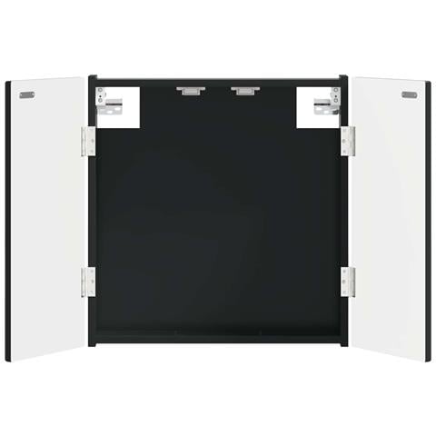 Armadio per Dartboard ALKMAAR Nero 52,5 x 10,5 x 53,5 cm - Foto 1
