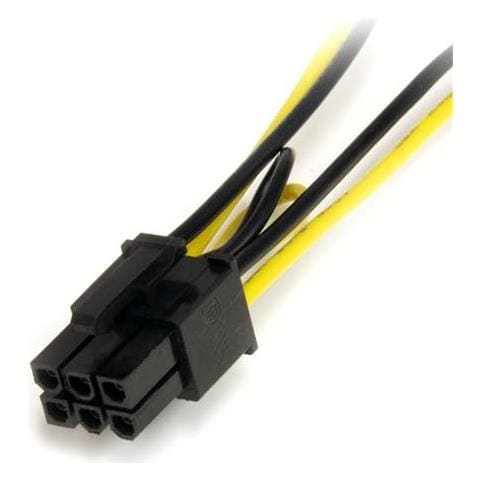 Adattatore cavo di alimentazione SATA a scheda video PCI Express 6 pin da 15 cm - Foto 3