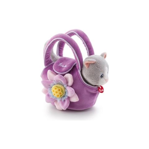 Peluche Gattino nella borsetta 20 cm 29729 - Foto 1