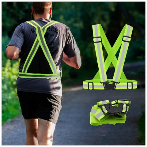 Bretelle Rifrangenti Omologate per Moto e Bici - Foto 2