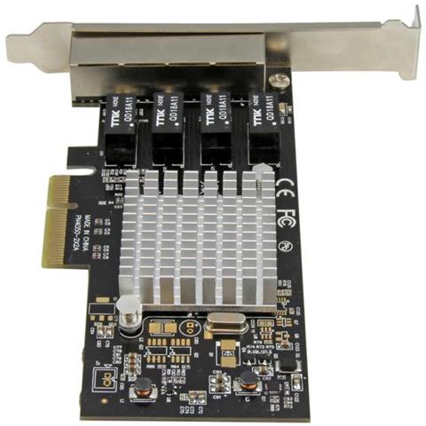 Scheda di rete PCIe Gigabit Power over Ethernet a 4 porte - Adattatore PCI express - Intel I350 NIC - Foto 2