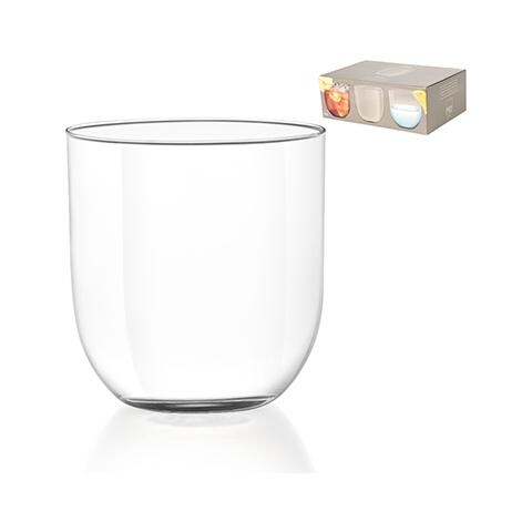 Confezione 6 Bicchieri In Vetro Drop Acqua Cc380 - Foto 1