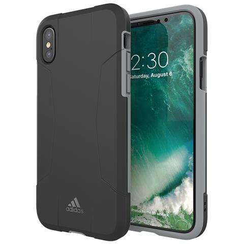 Cover in Plastica per iPhone X Colore Nero e Grigio - Foto 2
