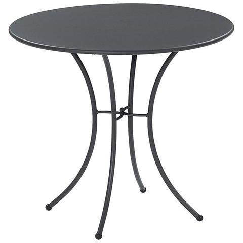 Tavolo Rotondo Pigalle Cm. 80 Colore Marrone D'india Cod 41 - Foto 3