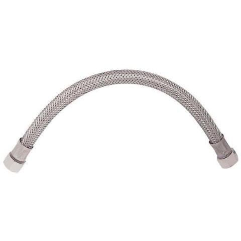 Somatherm Flexible Sanitaire En Inox Acs Dn8 - débit Standard - l 15 cm - femelle Droit - ecrou Tournant 3/8 ' - Foto 1