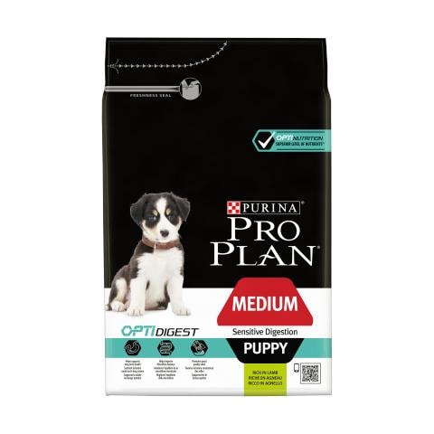 Pro Plan Medium Puppy Optidigest Agnello: 3 Kg - Foto 1