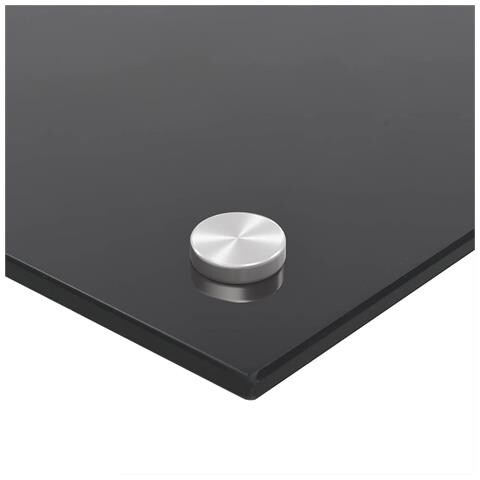 Paraschizzi Per Cucina Nero 100x60 Cm In Vetro Temperato - Foto 8