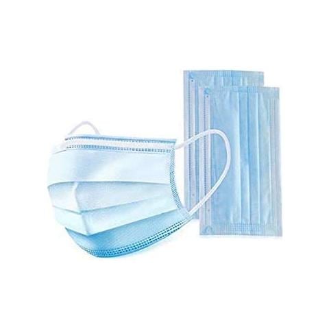 50 Pcs Maschere Monouso A 3 Strati Monouso Mascherina Chirurgica Medica Monouso Per Orecchio Facciale - Foto 3