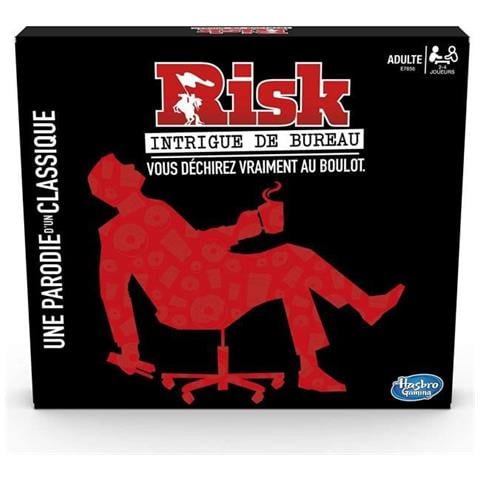 Risk Au Bureau - Gioco Da Tavolo Di Strategia - Gioco Da Tavolo Per Adulti - Versione Francese - Foto 1