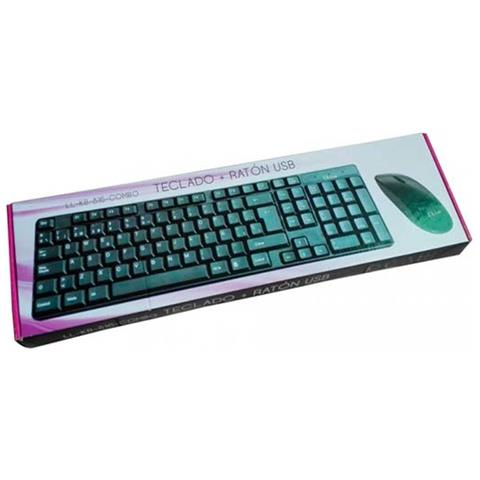 LL-KB-816-COMBO, USB, Ufficio, Interruttore a chiave a membrana, Spagnolo, Cablato, PC / server - Foto 7