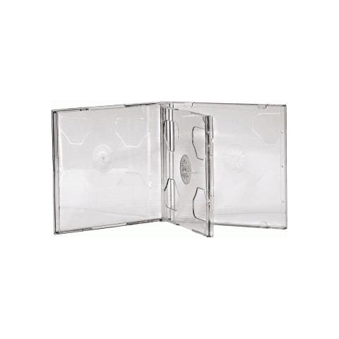 CD Double Jewel Case, Pack 5 2dischi Trasparente - Foto 1